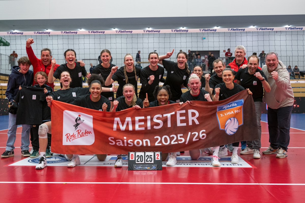 Sparda 2. Liga Pro: Rote Raben sind vorzeitig Meister