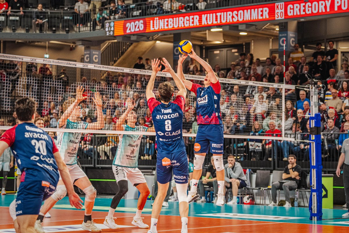 Volleyball Bundesliga Herren: Playoff-Halbfinals spitzen sich zu: Matchbälle für Berlin und Lüneburg